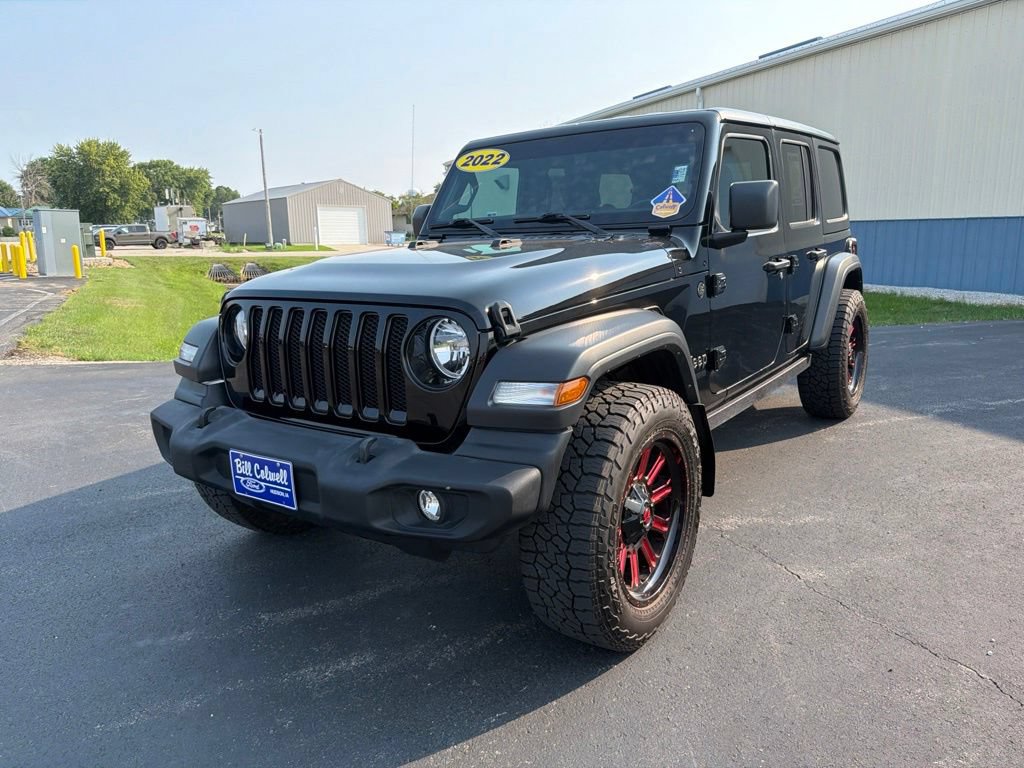 Used 2022 Jeep Wrangler Unlimited Sport AWD/4WD image 8