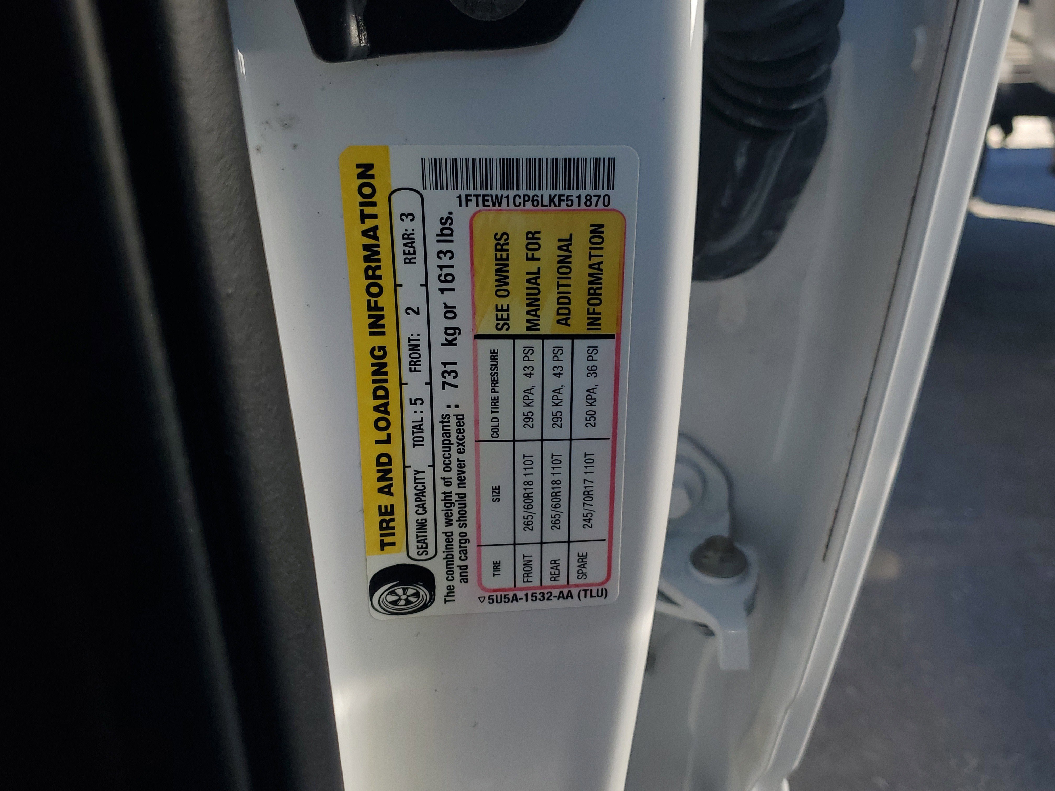 Certified 2020 Ford F150 XLT w/ Equipment Group 302A Luxury image 30