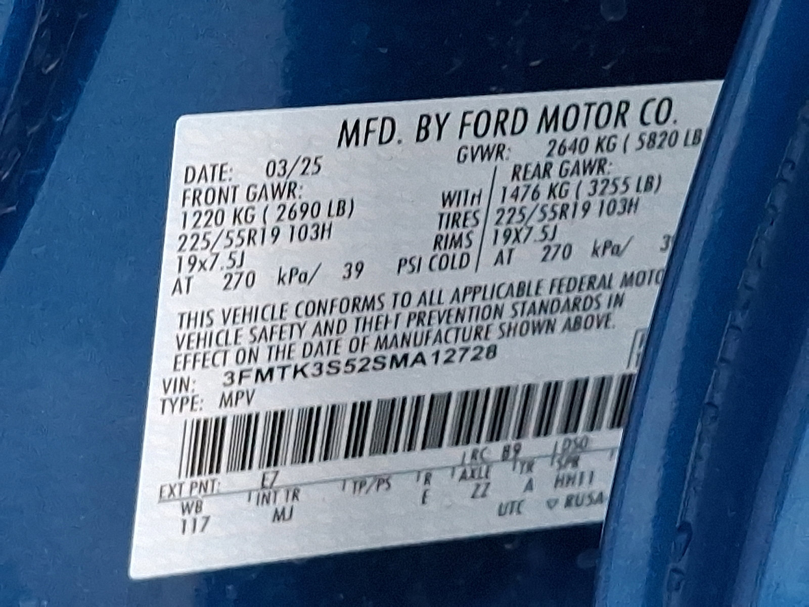 Certified 2025 Ford Mustang Mach-E Premium w/ Sport Appearance Package image 26