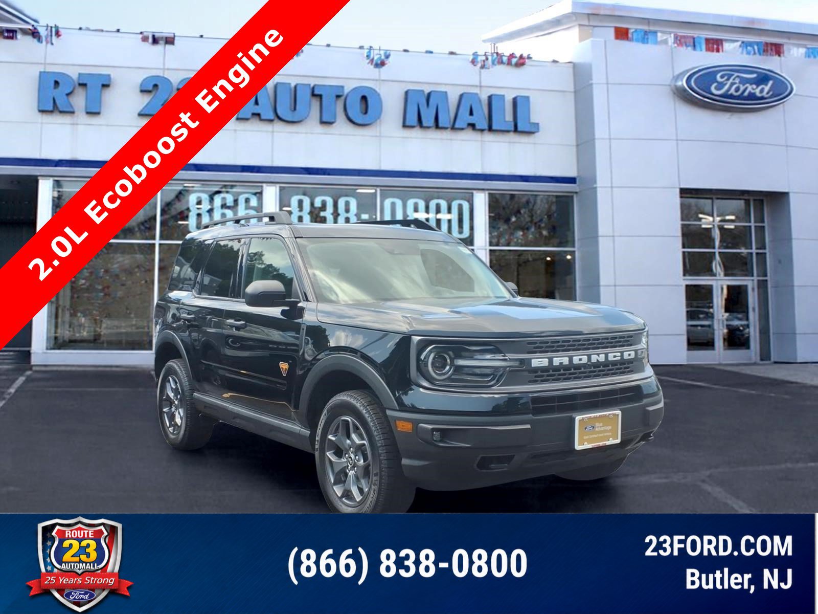 Certified 2023 Ford Bronco Sport Badlands AWD/4WD image 1