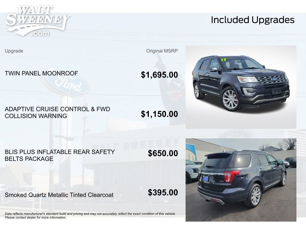 Certified 2017 Ford Explorer Limited image 11