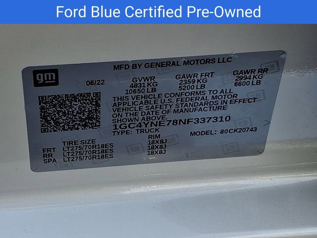 Used 2022 Chevrolet Silverado 2500 LT w/ Convenience Package AWD/4WD image 31