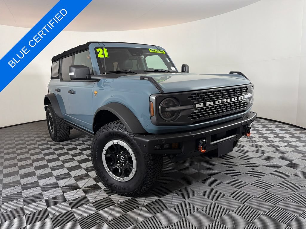 Certified 2021 Ford Bronco Badlands