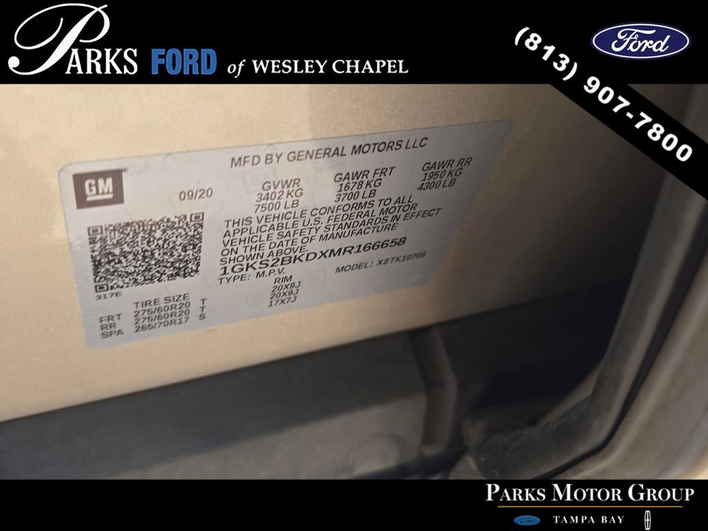 Used 2021 GMC Yukon SLT w/ SLT Luxury Plus Package AWD/4WD image 36