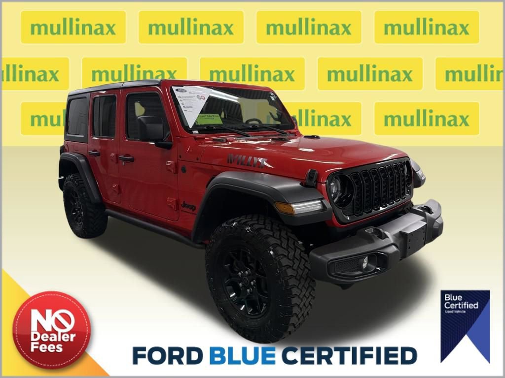 Used 2024 Jeep Wrangler Willys image 1