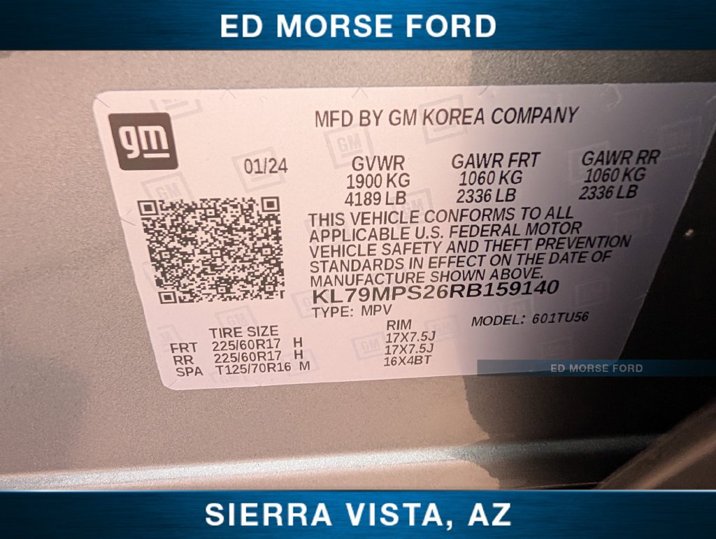 Used 2024 Chevrolet TrailBlazer LT w/ LT Cold Weather Package FWD image 21