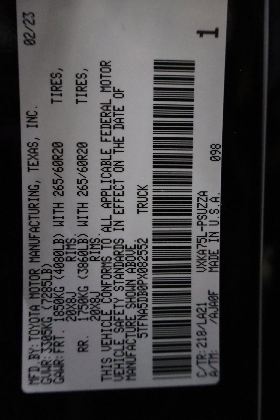 Used 2023 Toyota Tundra Platinum image 30