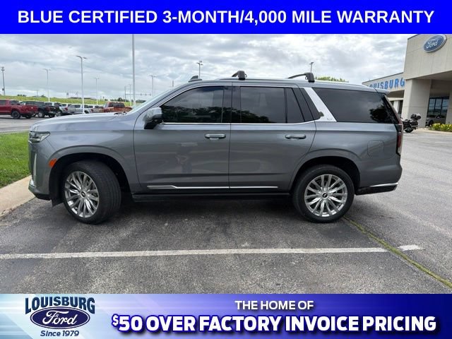 Used 2021 Cadillac Escalade Premium Luxury w/ Driver Assist Tech Package AWD/4WD image 2