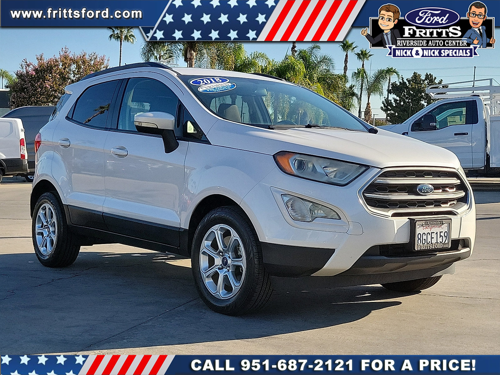 Certified 2018 Ford EcoSport SE