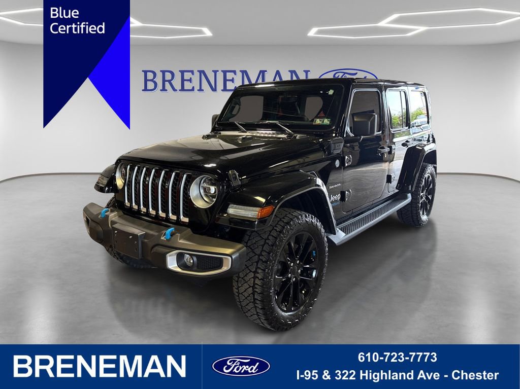 Used 2022 Jeep Wrangler Unlimited Sahara w/ Cold Weather Group image 1