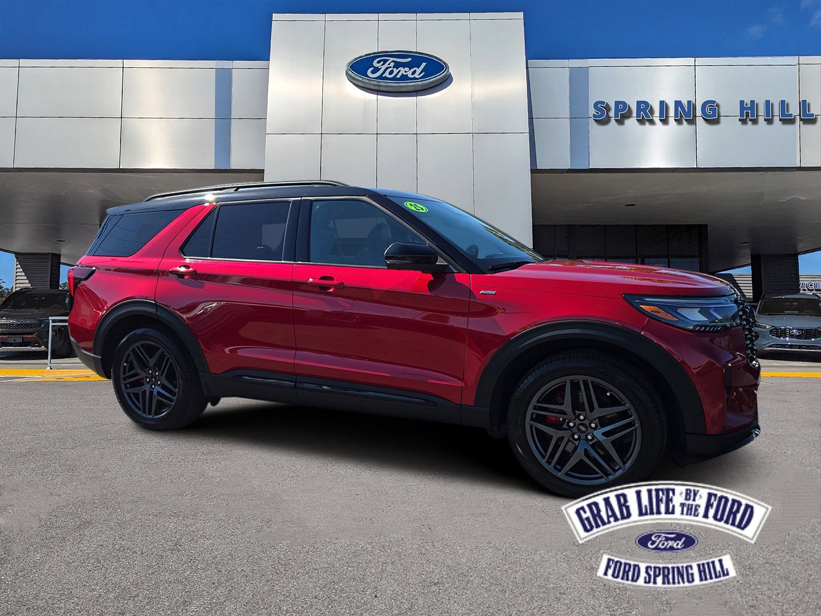 Certified 2025 Ford Explorer ST-Line w/ Premium Package image 1