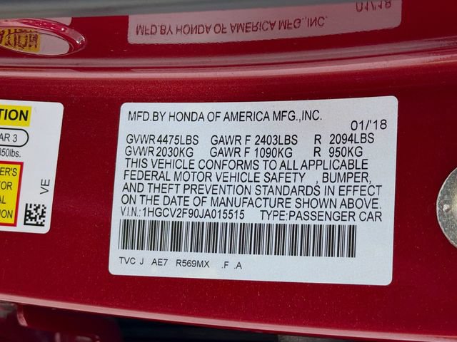 Used 2018 Honda Accord Touring image 38