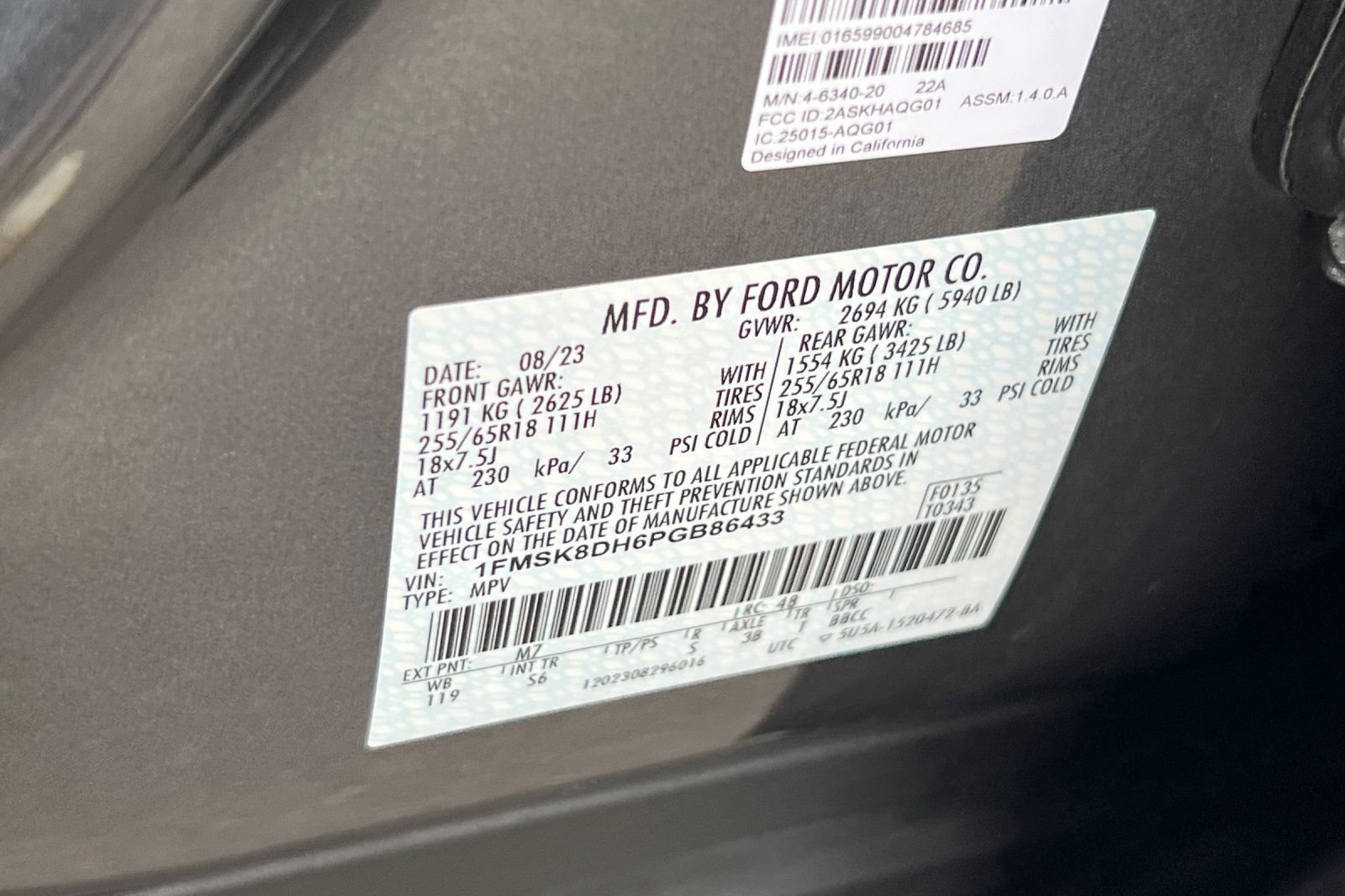 Certified 2023 Ford Explorer XLT w/ Equipment Group 202A AWD/4WD image 29