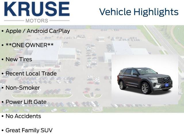Certified 2025 Ford Explorer Platinum w/ Ultimate Package AWD/4WD image 27