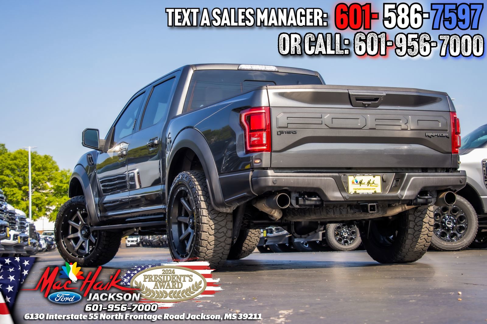Certified 2018 Ford F150 Raptor w/ Equipment Group 802A Luxury AWD/4WD image 5