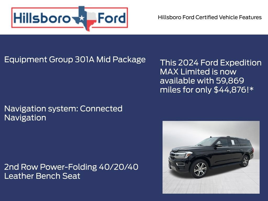 Certified 2024 Ford Expedition Max Limited RWD image 5