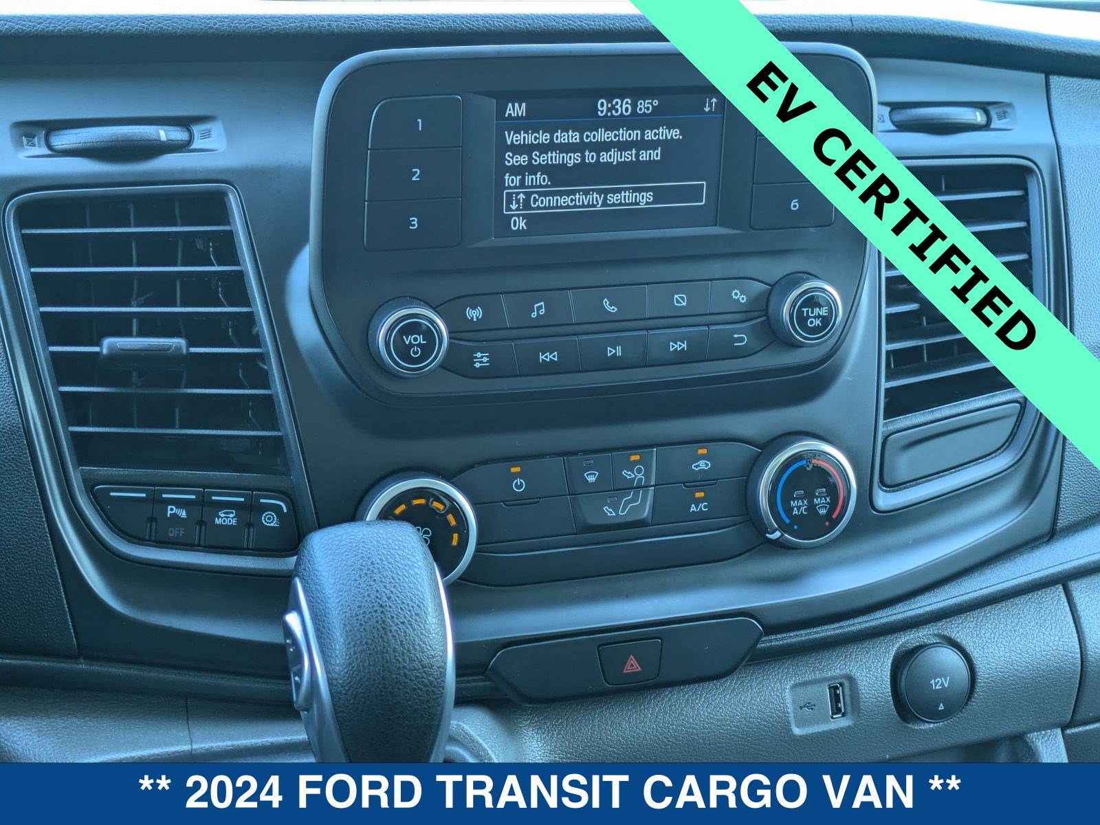 Certified 2024 Ford Transit 350 Low Roof w/ Load Area Protection Package RWD image 28