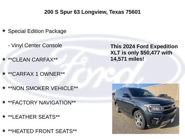 Certified 2024 Ford Expedition XLT RWD image 20