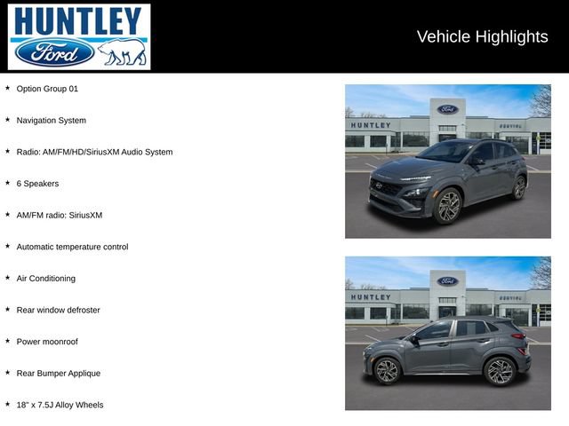 Used 2023 Hyundai Kona N Line AWD/4WD image 2