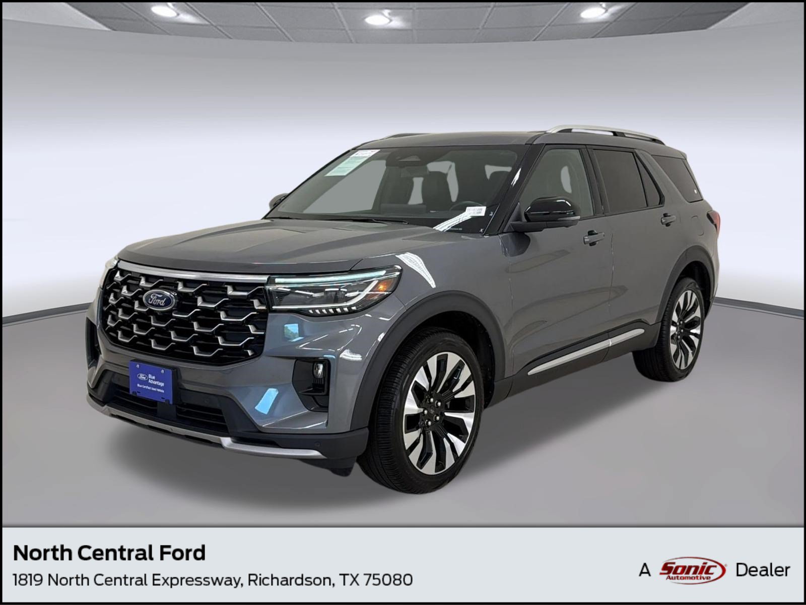 Certified 2025 Ford Explorer Platinum w/ LUX Leather Package AWD/4WD image 1