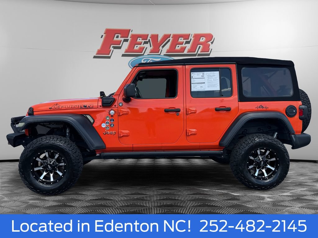 Used 2019 Jeep Wrangler Unlimited Sport S AWD/4WD image 3
