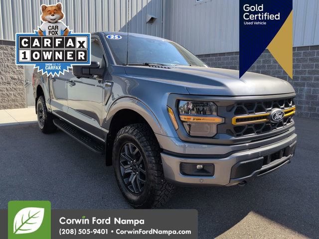 Certified 2025 Ford F150 Tremor w/ Bed Utility Package AWD/4WD 360° Tour