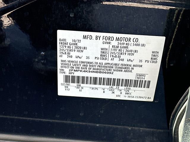 Certified 2022 Ford Edge Titanium image 32