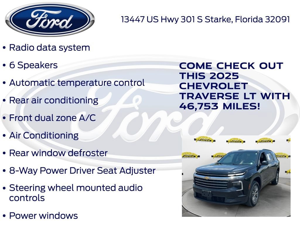 Used 2025 Chevrolet Traverse LT FWD image 22