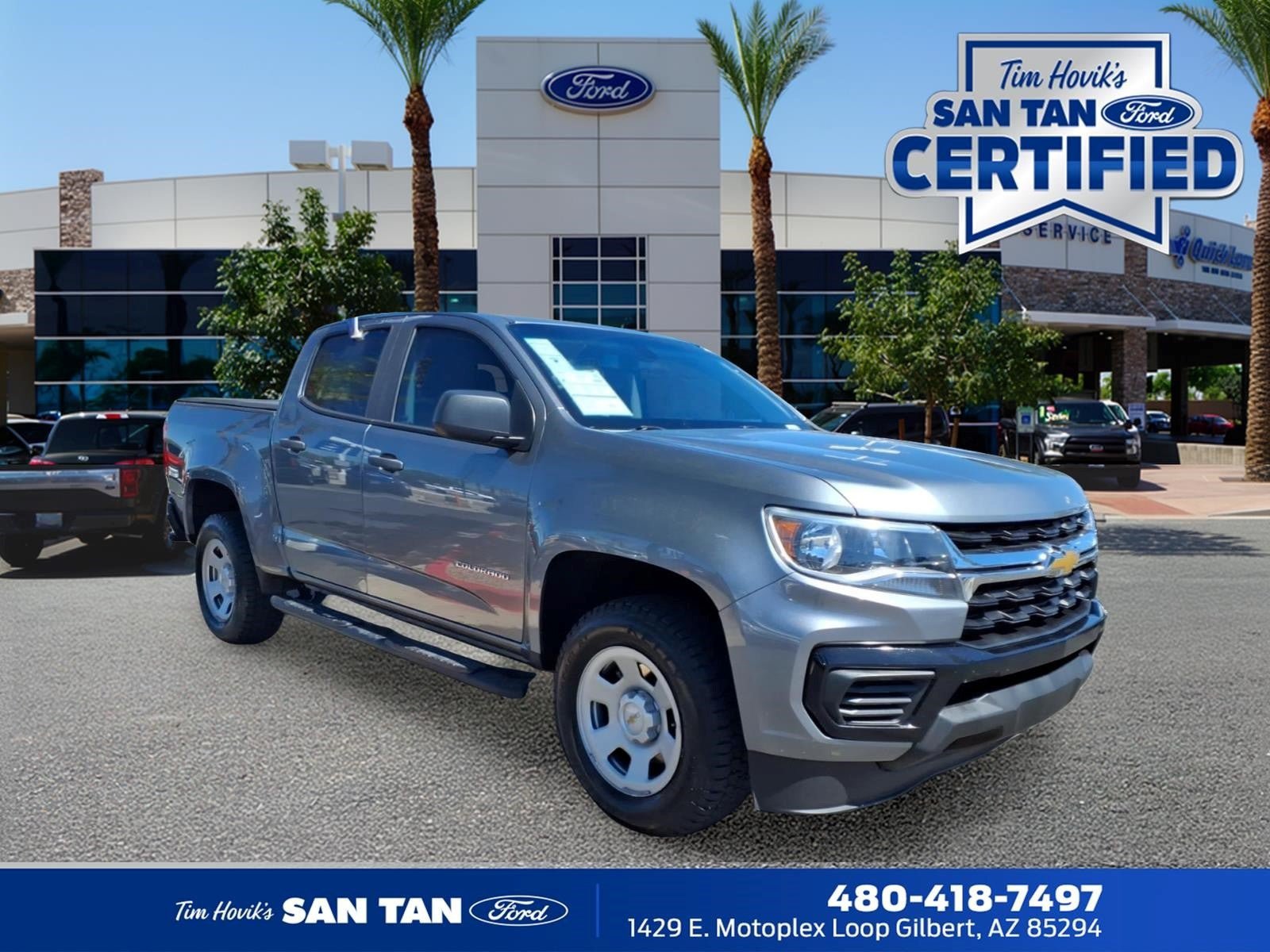 Used 2022 Chevrolet Colorado W/T w/ WT Convenience Package RWD image 1