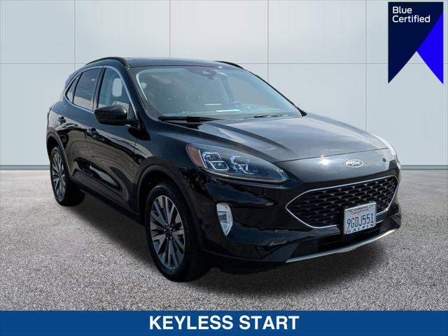Certified 2022 Ford Escape Titanium w/ Class II Trailer Tow Package