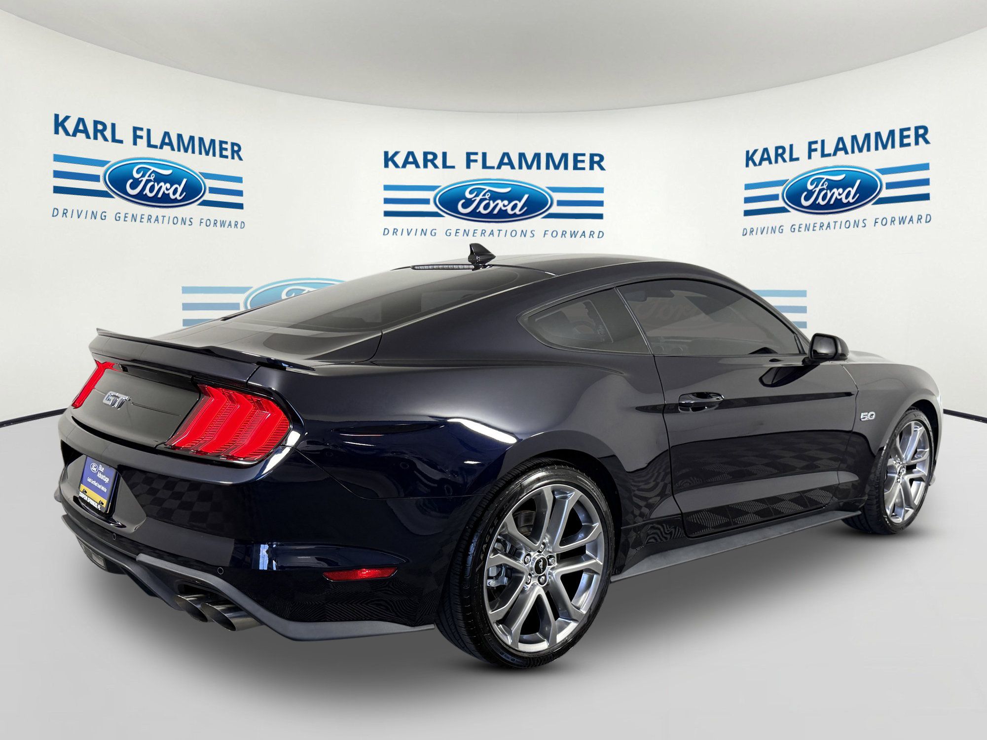 Certified 2021 Ford Mustang GT Premium w/ Ford Safe & Smart Package RWD image 3