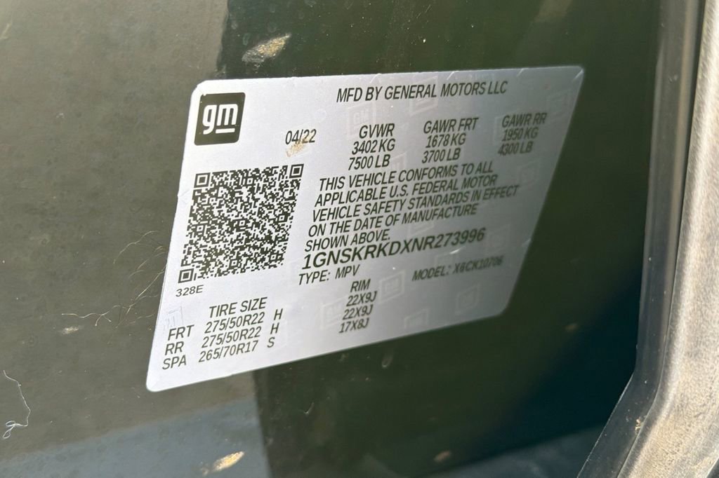 Used 2022 Chevrolet Tahoe RST w/ Luxury Package image 29