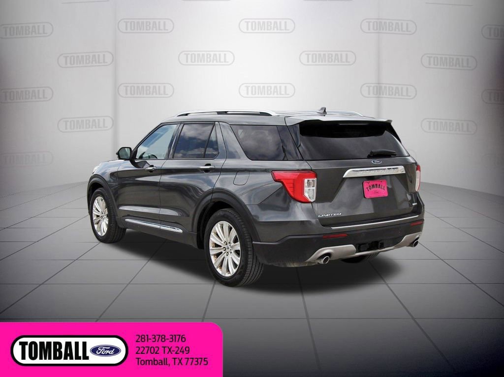 Certified 2020 Ford Explorer Limited w/ Class III Trailer Tow Package RWD image 3
