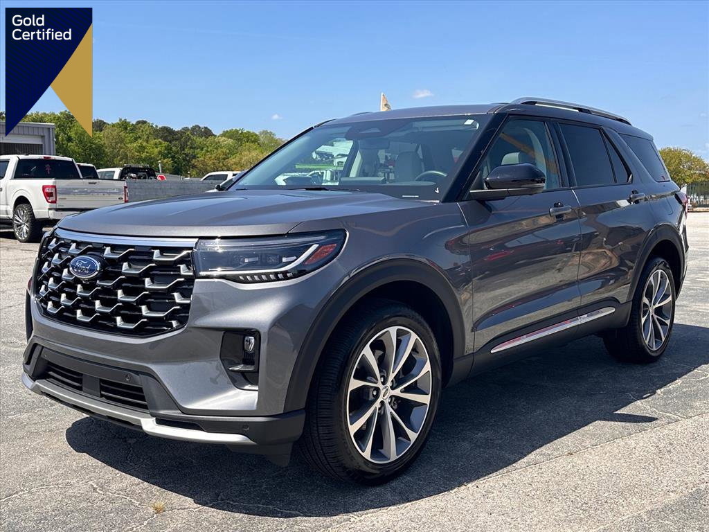 Certified 2025 Ford Explorer Platinum w/ Ultimate Package