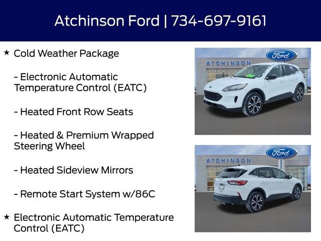 Certified 2022 Ford Escape SE w/ SE Sport Appearance Package image 16
