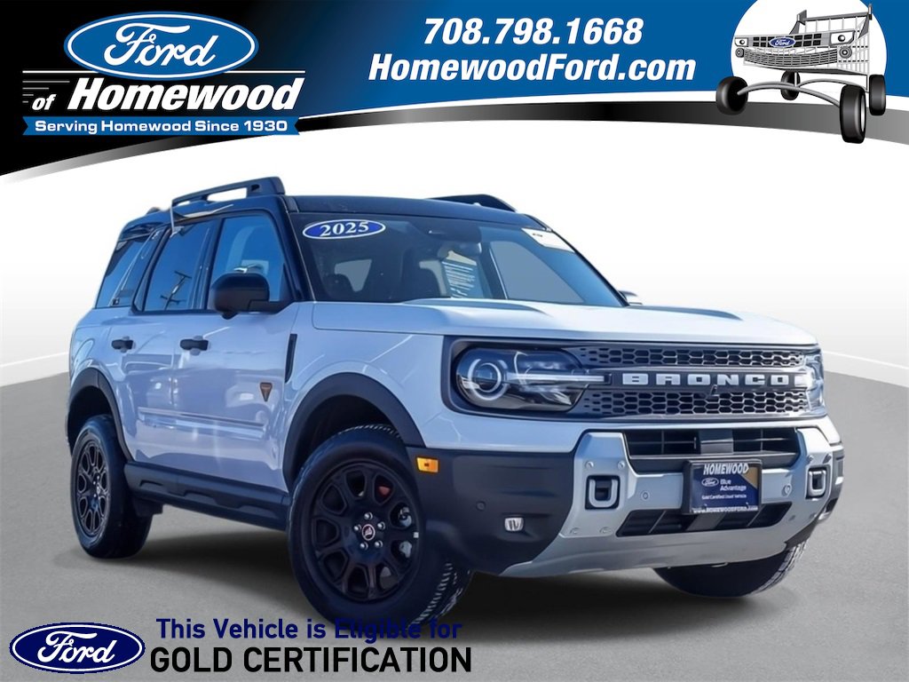 Certified 2025 Ford Bronco Sport Badlands image 1