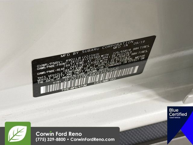 Used 2019 Subaru Crosstrek Hybrid w/ Moonroof Package w/Navigation image 37