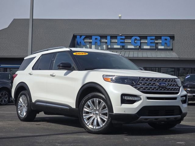 Certified 2020 Ford Explorer Limited w/ Class III Trailer Tow Package AWD/4WD image 3