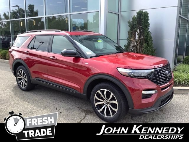 Certified 2022 Ford Explorer ST-Line w/ Class IV Trailer Tow Package AWD/4WD image 1