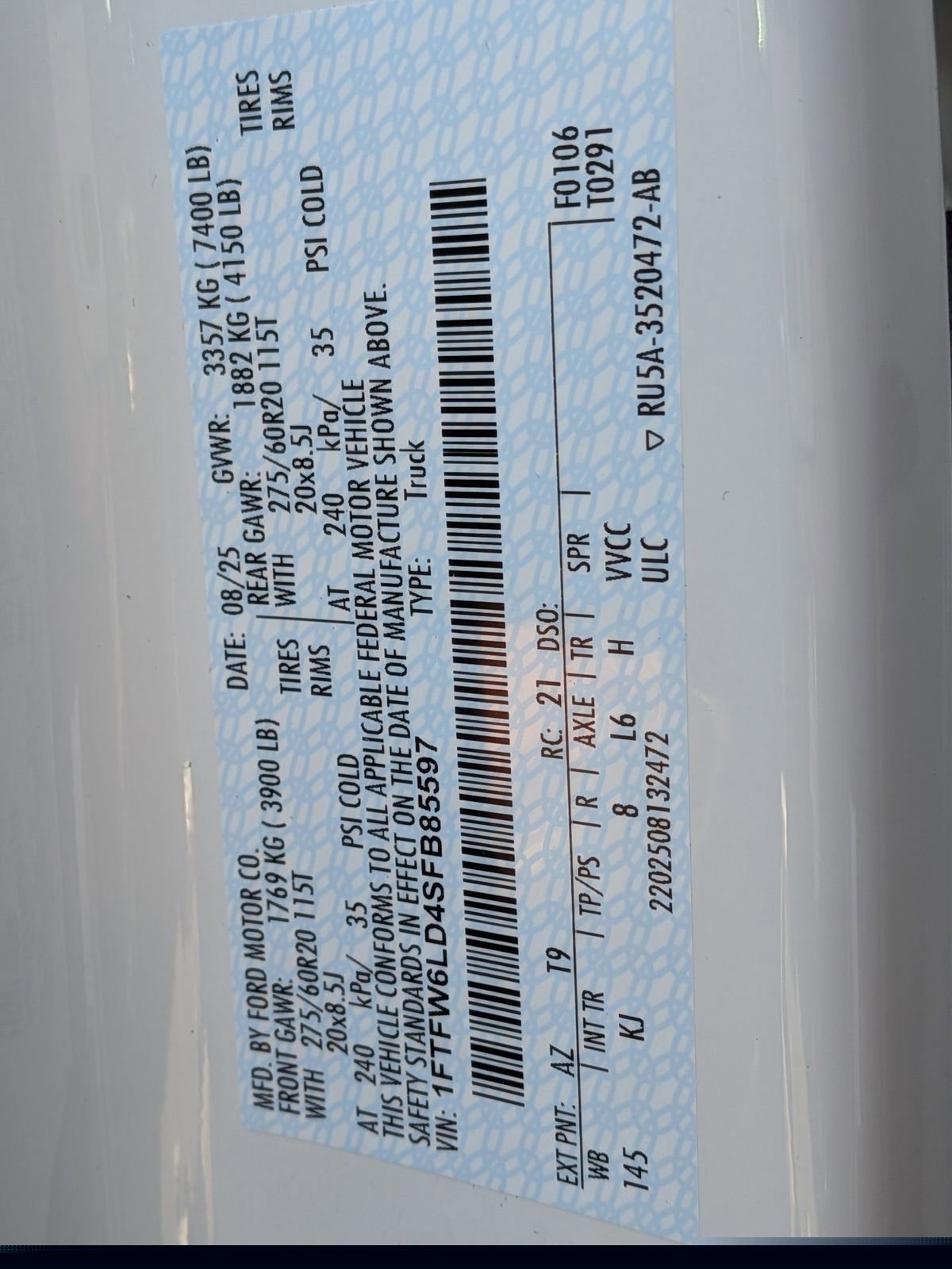 Certified 2025 Ford F150 King Ranch w/ FX4 Off-Road Package image 15