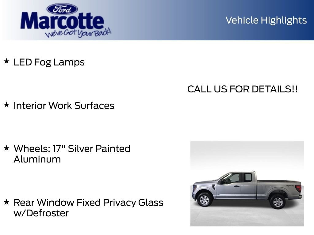 Certified 2024 Ford F150 XL w/ Equipment Group 103A High image 16