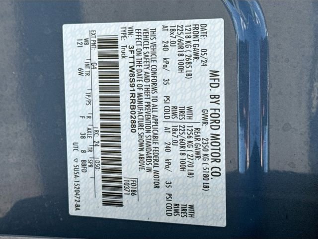 Certified 2024 Ford Maverick Lariat w/ Black Appearance Package image 44