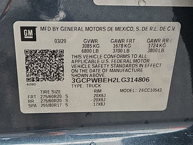 Used 2020 Chevrolet Silverado 1500 Custom w/ Custom Value Package RWD image 36