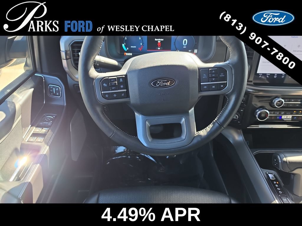 Certified 2024 Ford F150 Lariat w/ FX4 Off-Road Package AWD/4WD image 12