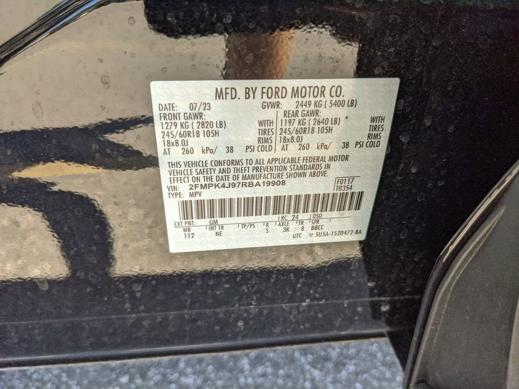 Certified 2024 Ford Edge SEL w/ Sport Appearance Package image 13