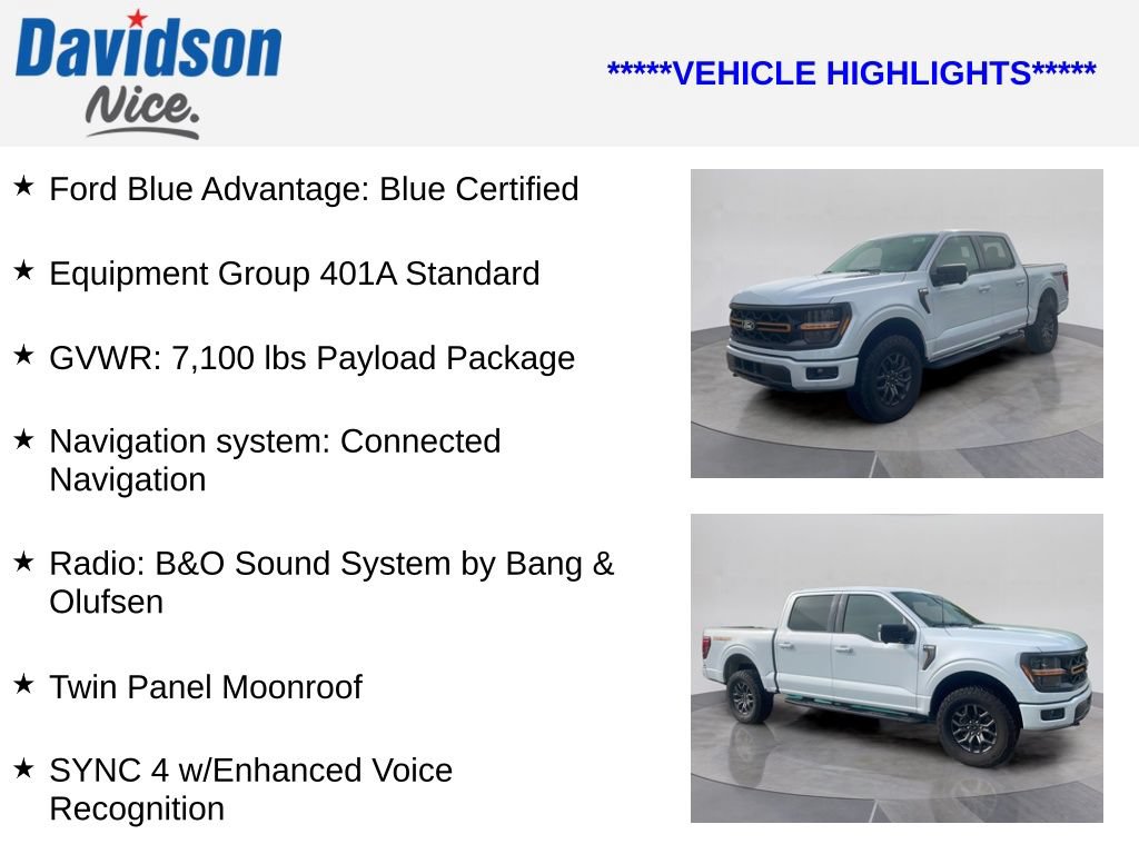 Certified 2025 Ford F150 Tremor AWD/4WD image 4
