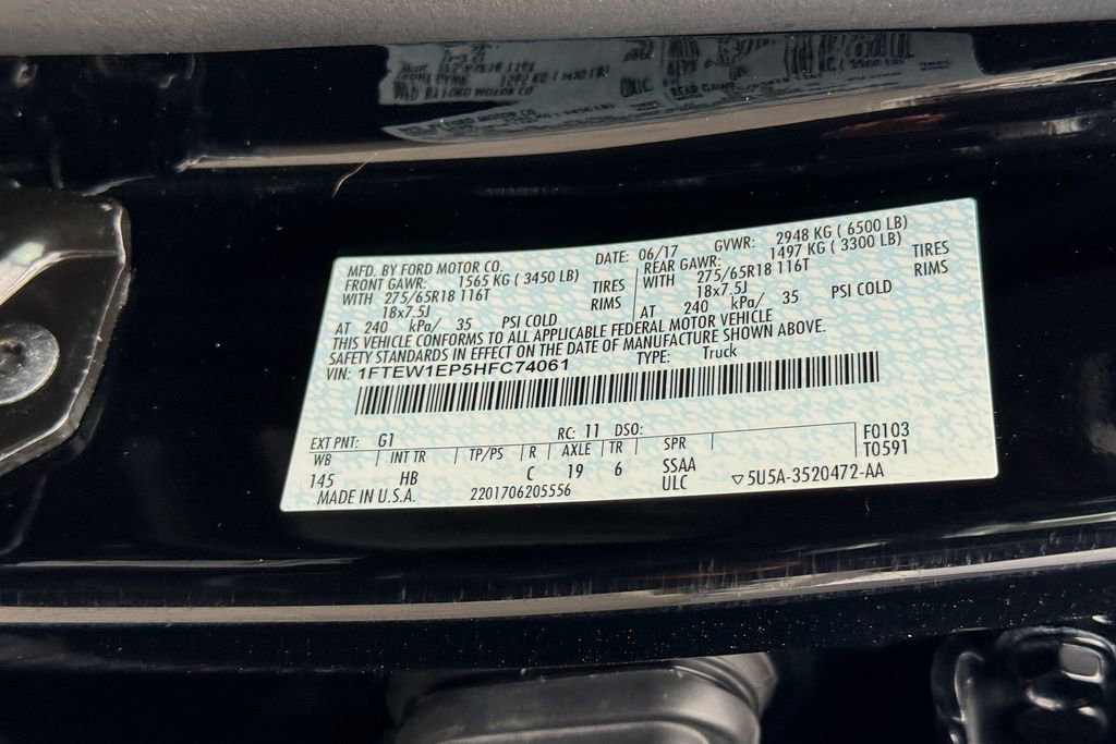 Certified 2017 Ford F150 Lariat image 26