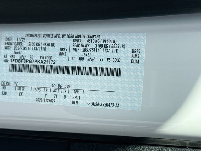 Certified 2023 Ford Transit 350 DRW AWD w/ Interior Upgrade Package image 39