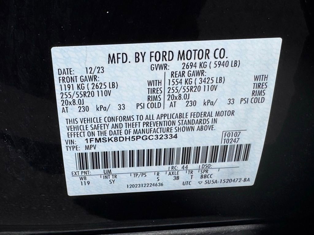 Certified 2023 Ford Explorer XLT w/ Equipment Group 202A AWD/4WD image 42