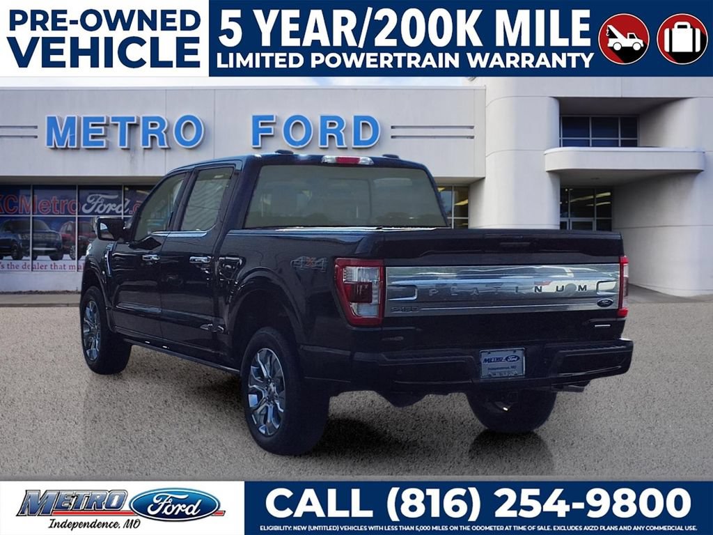 Certified 2022 Ford F150 Platinum AWD/4WD image 5